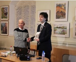 Faraway in Mintslov Vyborg - Director of the Castle Museum Nov2015