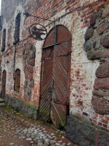 Faraway in Mintslov Vyborg -Vyborg castle inside the walls
